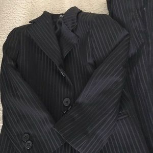 Boys suit, 2 pc, pinstripe